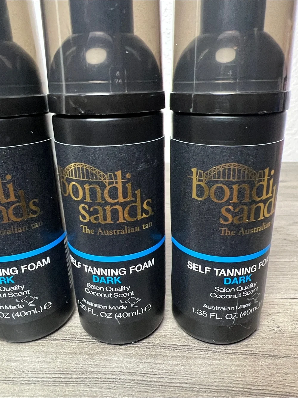 Bondi Sands Dark Self Tanning Foam Travel Size Bottles